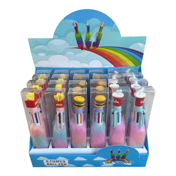 GPSH10 Multicolour Pens Box of 24 - Take Out