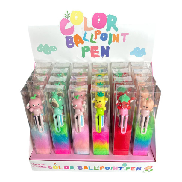 GP4191 Multicolour Pens Box of 24 - Fruits