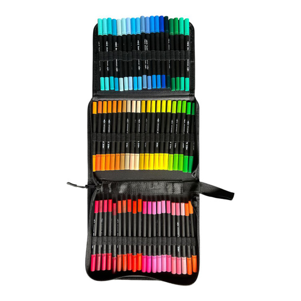 CD00180A Dual Brush Pens Bag of 80
