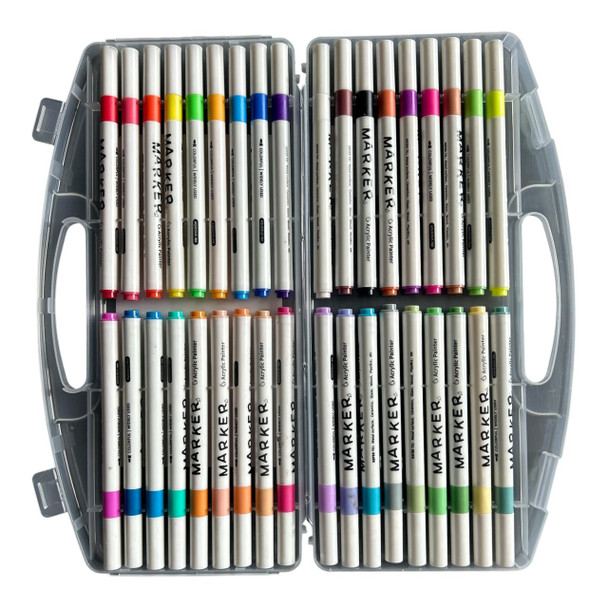300136A Acrylic Markers Box of 36