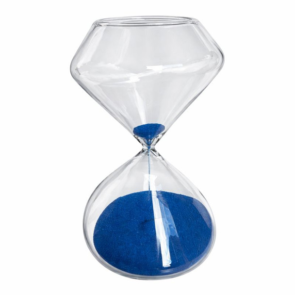 XDGWB1B Glass Sand Clock - Butterfly, Blue Sand