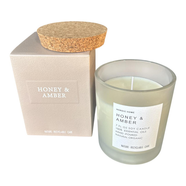 AXW2026A Nordic Home Scented Candle - Honey And Amber