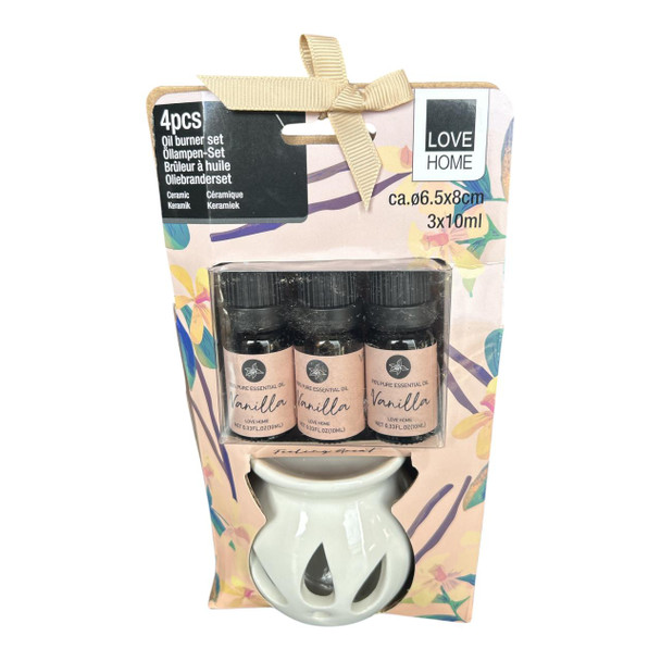 AXW2305B Love Home Burner And Oil Set - Vanilla