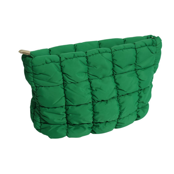 MUBHY1B Puffer Polyester Bag - Green Quilted
