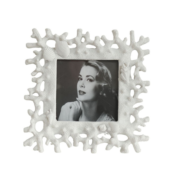 1800644 Photoframe - White Coral Coastal