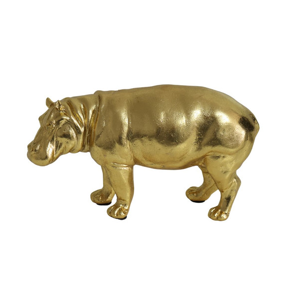 FZ01011 Animal Craft - Golden Hippo FZ01011 Animal Craft - Golden Hippo
