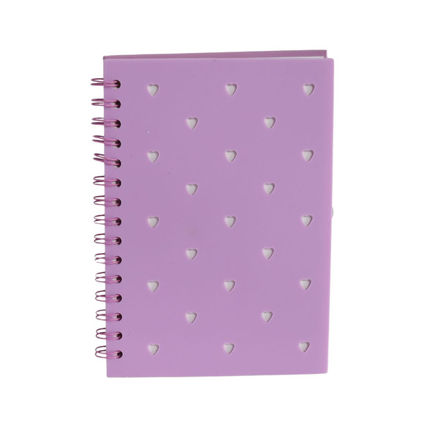 HH16C A5 Novelty Purple Notebook - Charmify Your Own