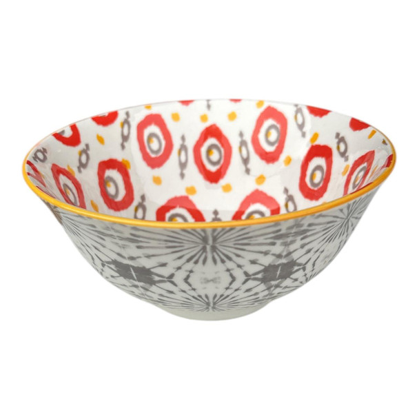 WEB610C Ceramic Bowl 7.5cmh - Sunburst Mosaic