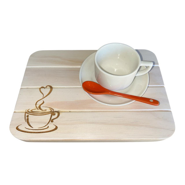 4PLATS2 Four Plank Small Platter - Tea