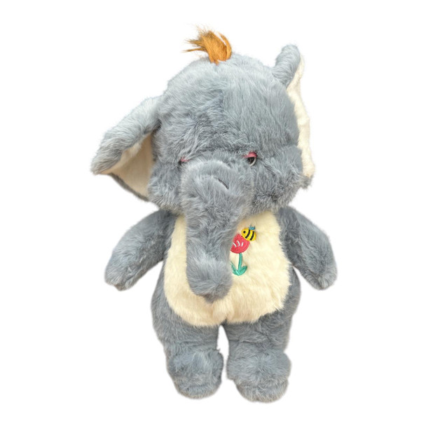 SK36645 Plush Soft Toy 45cm – Grey Elephant