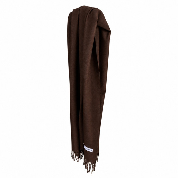 LY2604C Polyester Scarf – Chocolate