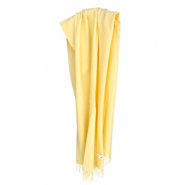LY2604M Polyester Scarf – Soft Yellow