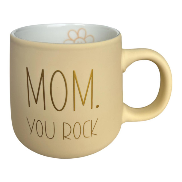 RS7589C Ceramic Mug – Cream – Mom, You Rock