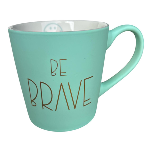 M7603A Ceramic Mug – Mint Green – Be Brave