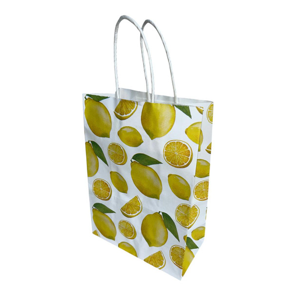 GB410C Gift Bag Set (12 Pieces) – Lemon Orchard Design