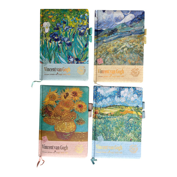 NB660027 A5 Notebook Box (12 Pieces) – Vincent van Gogh Collection