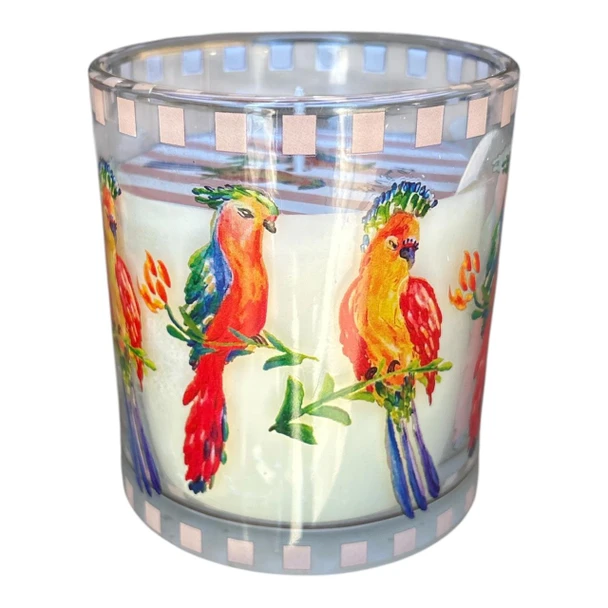 AXW2911B Scented Glass Candle - Floral Wilds