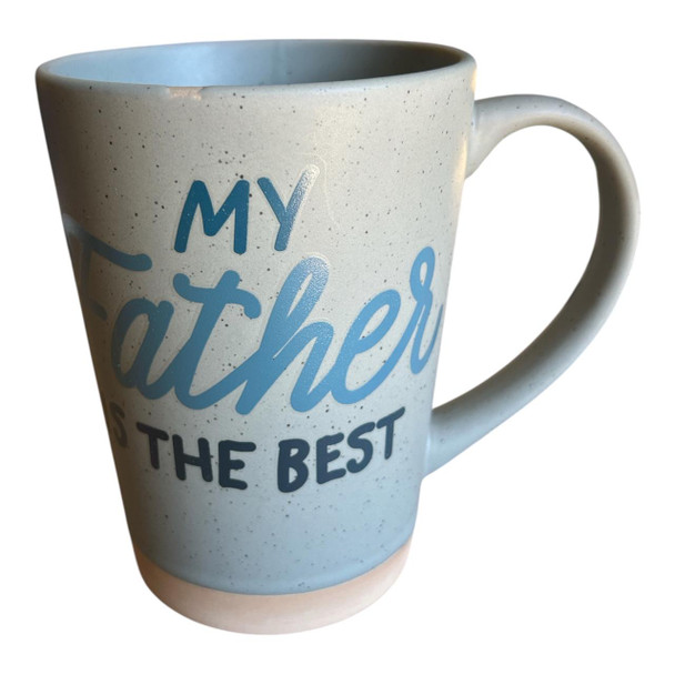 DA557C Grey Ceramic Mug – My Father Is the Best