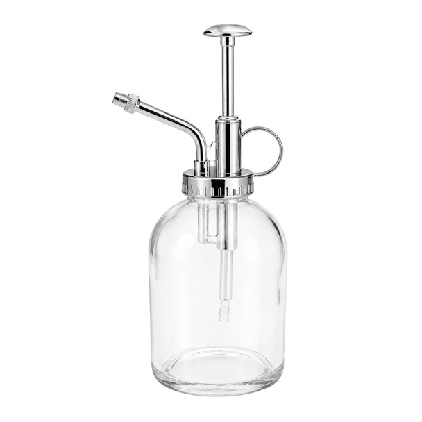 HWBP7 Tall Vintage Clear Glass Plant Mister