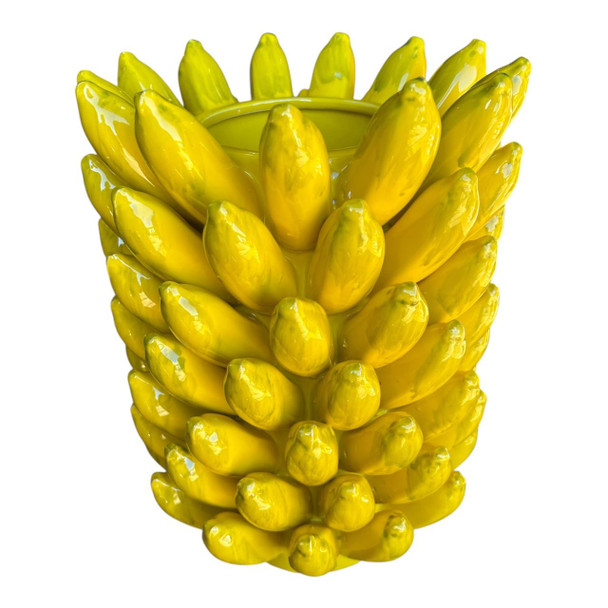 LT52521 Ceramic Yellow Banana Vase 31cm