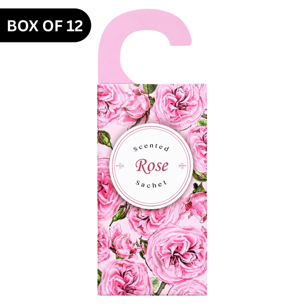 XB2563A Hanging Scented Sachet (Box of 12) – Rose