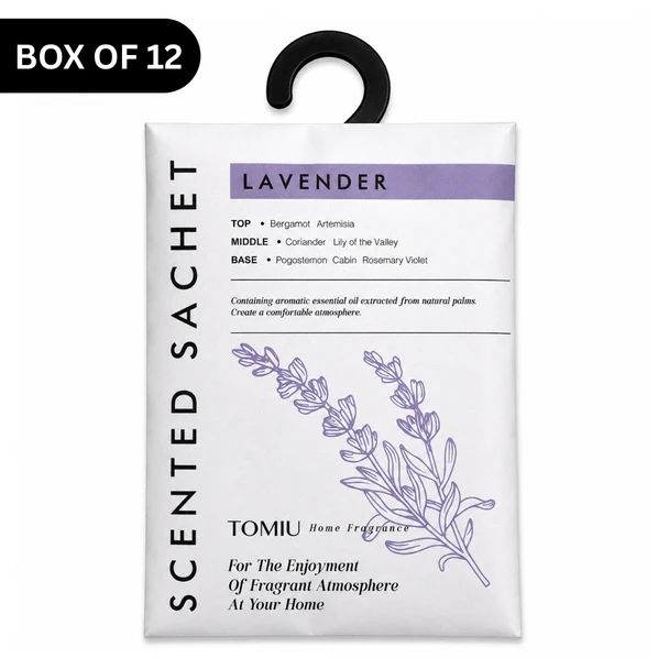XB2568E Fragrance Sachet (Box of 12) - Lavender