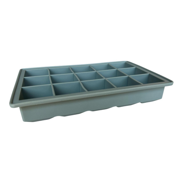 18166B 15-Hole Ice Cube Tray – Blue Grey
