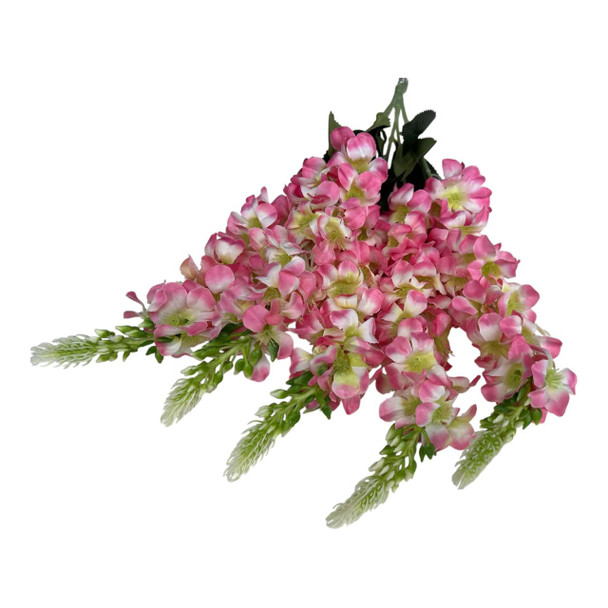 AFLAN4A Artificial Flower - Pink Flower Spray