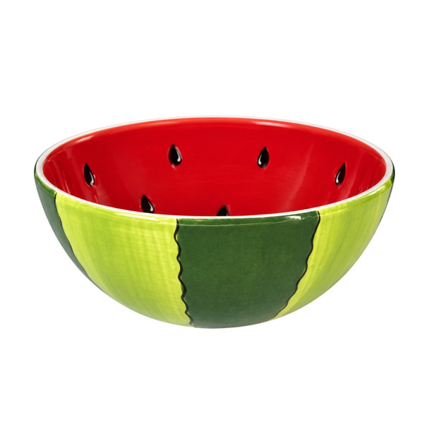 17V5442 Ceramic Bowl 7cmh - Watermelon