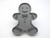A Gingerbread Man Shaped Clay Pottery Stamp