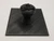 The back view of the handle for a Happy Pumpkin Face Halloween Clay Stamp for slab pottery. The back view of the handle for a Happy Pumpkin Face halloween clay stamp for slab pottery.