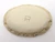 Handcrafted Ceramic Pottery Trinket Bowl or Jewelry Dish for Pet Lover in Tan bottom