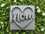 Mom Inside Heart Clay Pottery Stamp Design for Slab Pottery on grass