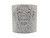 Pottery Stamp with Close Up Golden Retriever Dog Texture Image