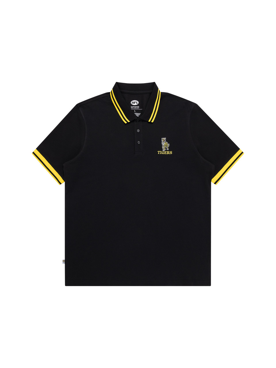 Richmond Men's Gold Pique Polo - Richmond Football Club