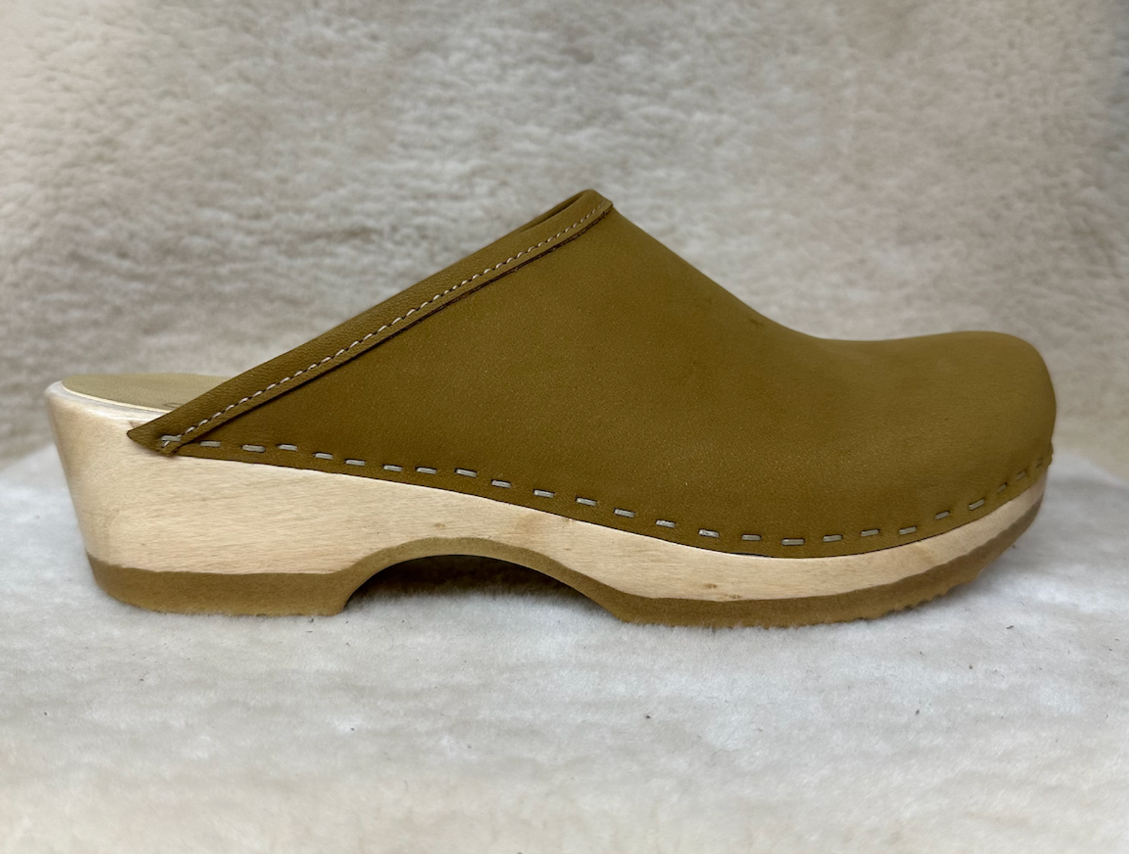 Plain Jane Clogs - With Binding - Goldenrod