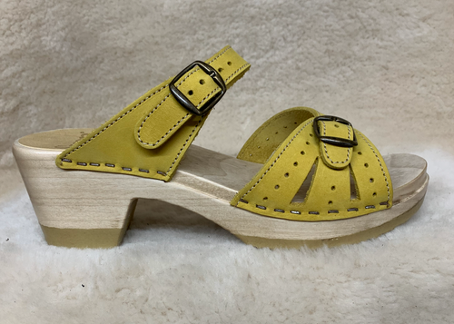 Sunshine Nu Buc - 2 Buckle Sandals - Mid Heels