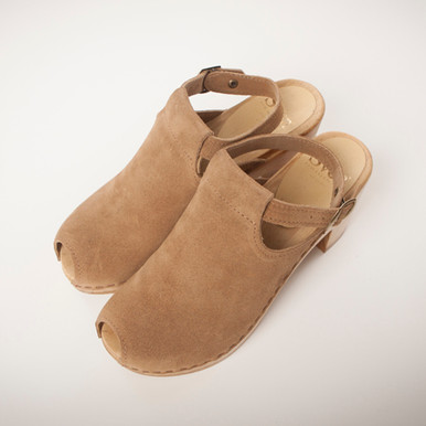 Halter Top Clogs Peep Toes1