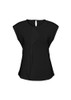 K624LS- Ladies Mia Pleat Knit Top  -  Biz Collection