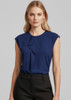 K624LS- Ladies Mia Pleat Knit Top  -  Biz Collection