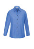 LB6201 - Ladies Wrinkle Free Chambray Long Sleeve Shirt  - Biz Collection sold by Kings Workwear  www.kingsworkwear.com.au