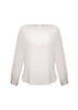 S828LL- Ladies Madison Boatneck Blouse  -  Biz Collection