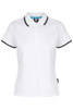 Front View of PORTSEA LADY POLOS - W2321 -  sold by Kings Workwear www.kingsworkwear.com.au