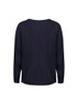 Back view of Skye Womens Batwing Sweater Top      sold by Kings Workwear www.kingsworkwear.com.au