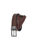 Front View of Mens Leather Reversible Belt      sold by Kings Workwear www.kingsworkwear.com.au