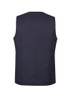 Back view of Mens Cool Stretch Longline Vest      sold by Kings Workwear www.kingsworkwear.com.au