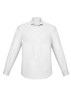 Front View of Mens Charlie Slim Fit Long Sleeve Shirt      sold by Kings Workwear www.kingsworkwear.com.au