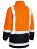 Bisley Taped Hi Vis Recycled Rain Shell Jacket (BJ6766T)