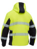 Bisley Flex & Move™ Hi Vis Taped Liquid Repellent Fleece Hoodie (BK6571T)