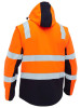 Bisley Taped Two Tone Hi Vis 3 in 1 Soft Shell Jacket (BJ6078T)